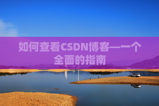 如何查看CSDN博客—一个全面的指南