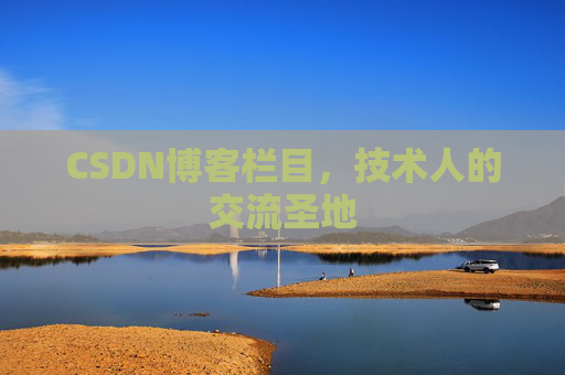 CSDN博客栏目，技术人的交流圣地
